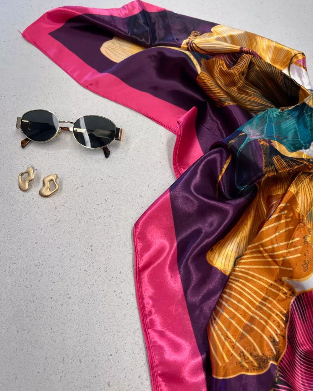 Lenço de Cetim Modelo 1