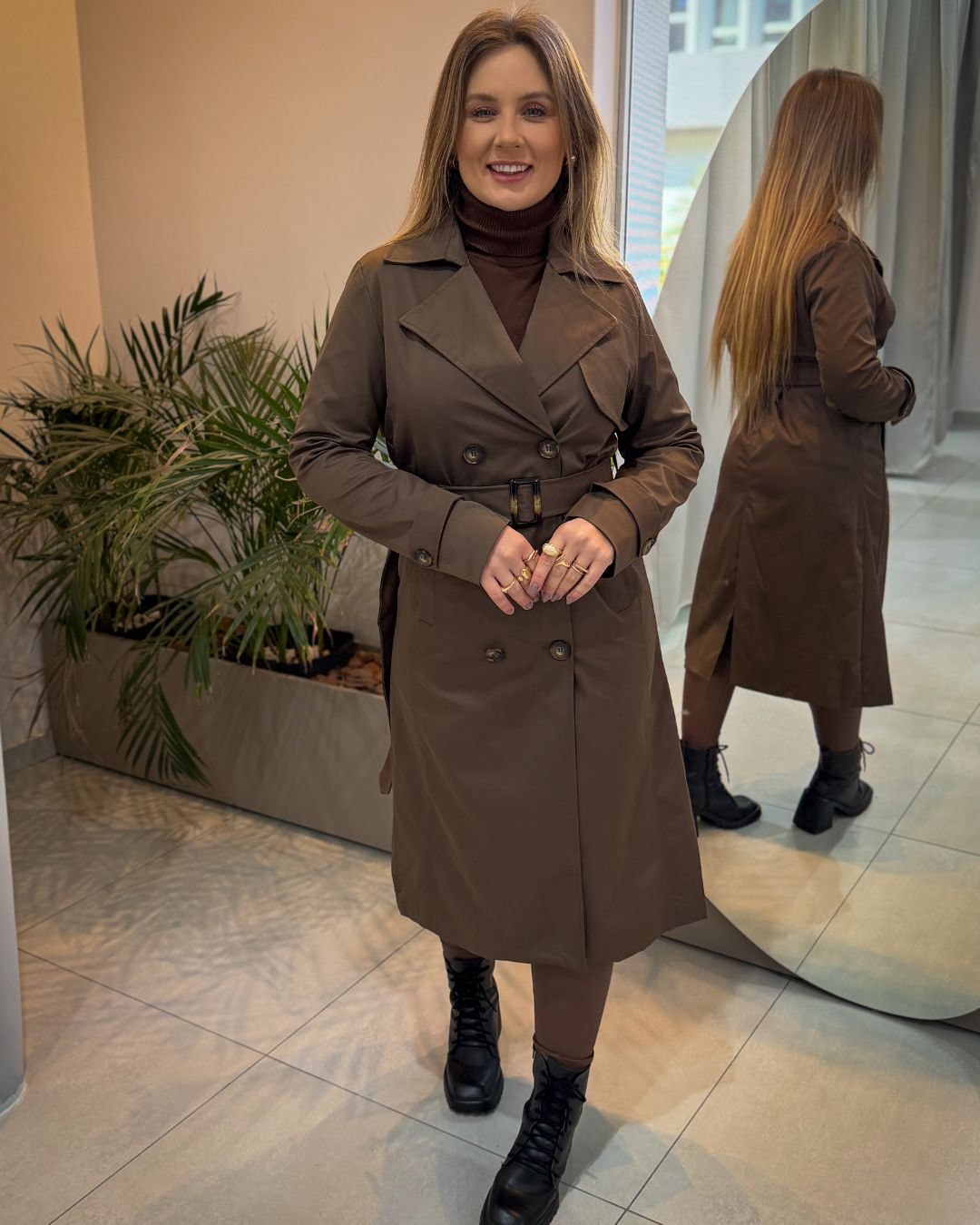 Trench Coat Longo Vienna