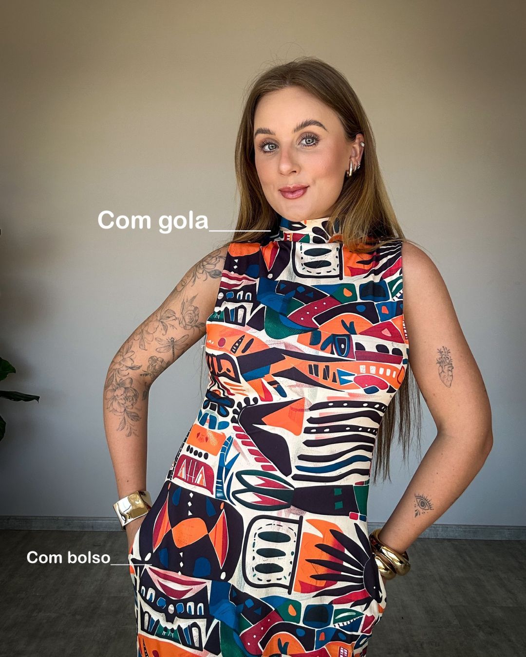 Vestido Estampado Fátima