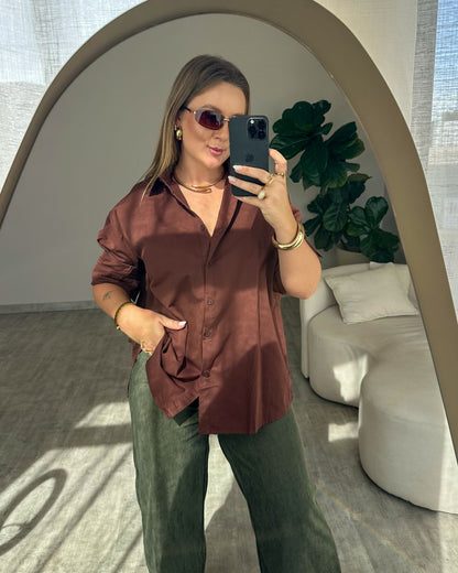 Camisa Oversized Atemporal