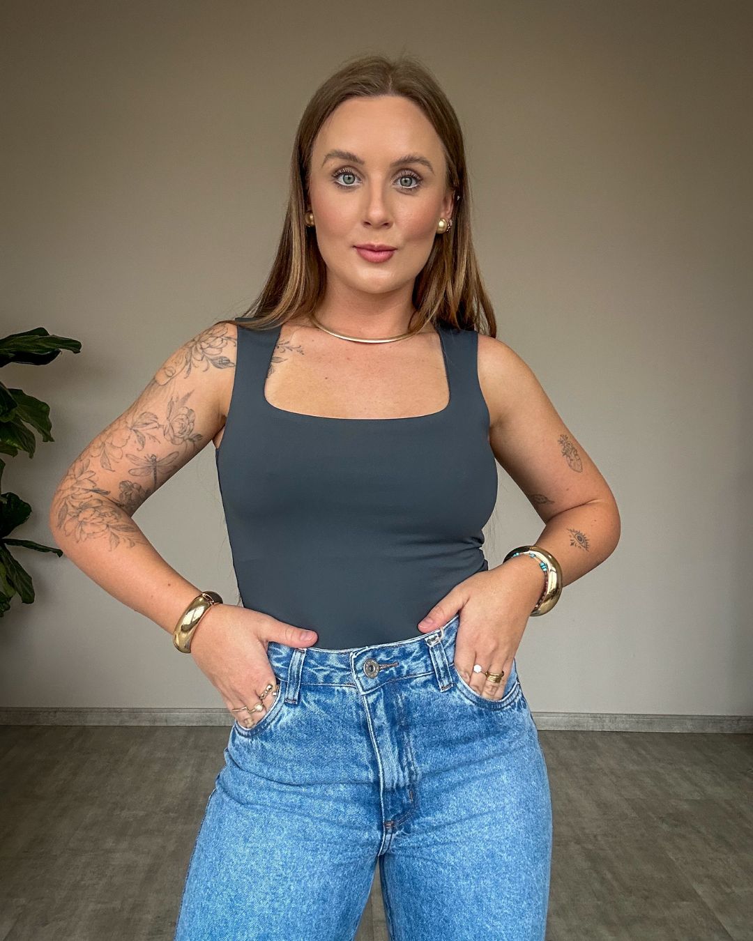 Body Regata em Poliamida