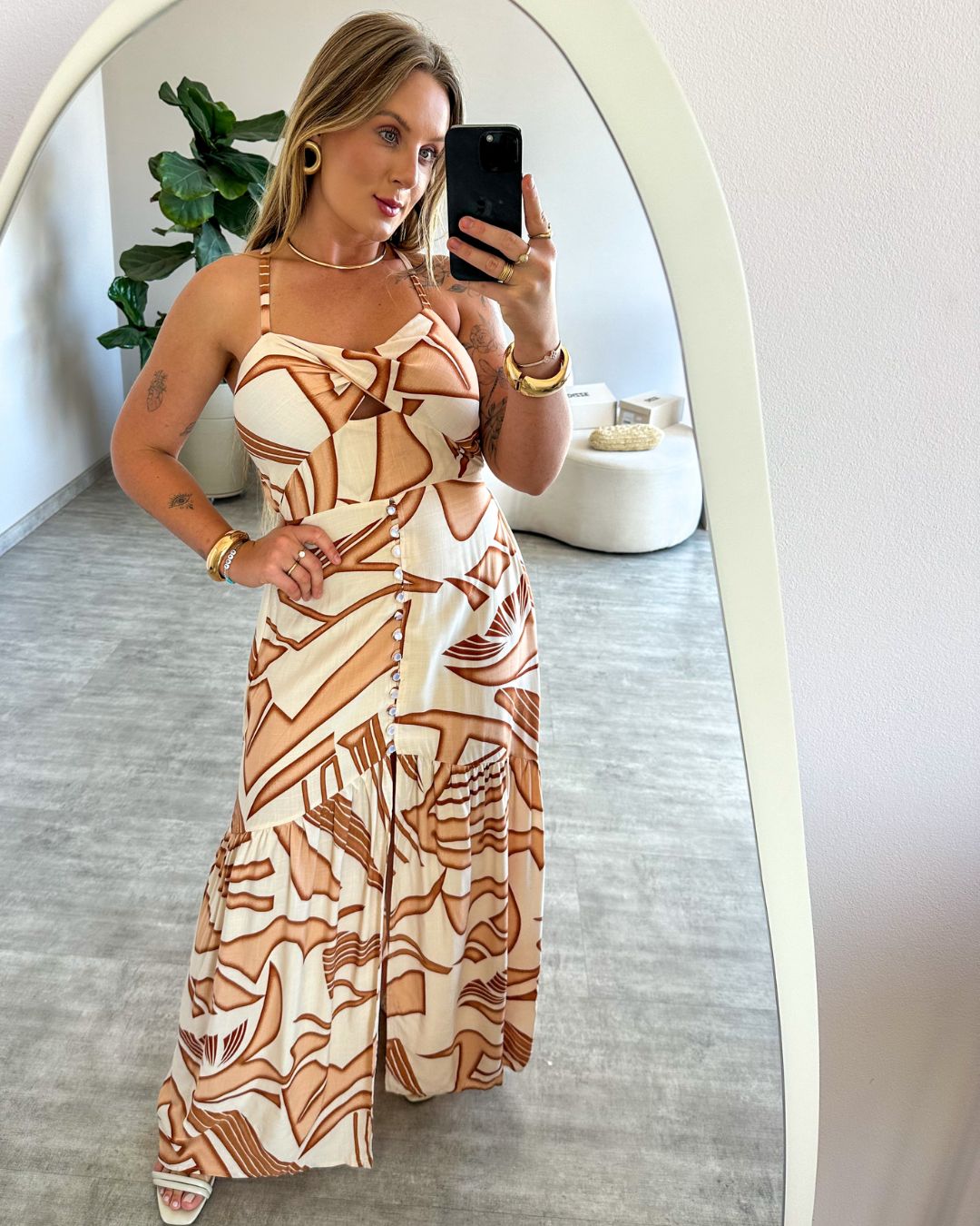 Vestido Longo Grécia