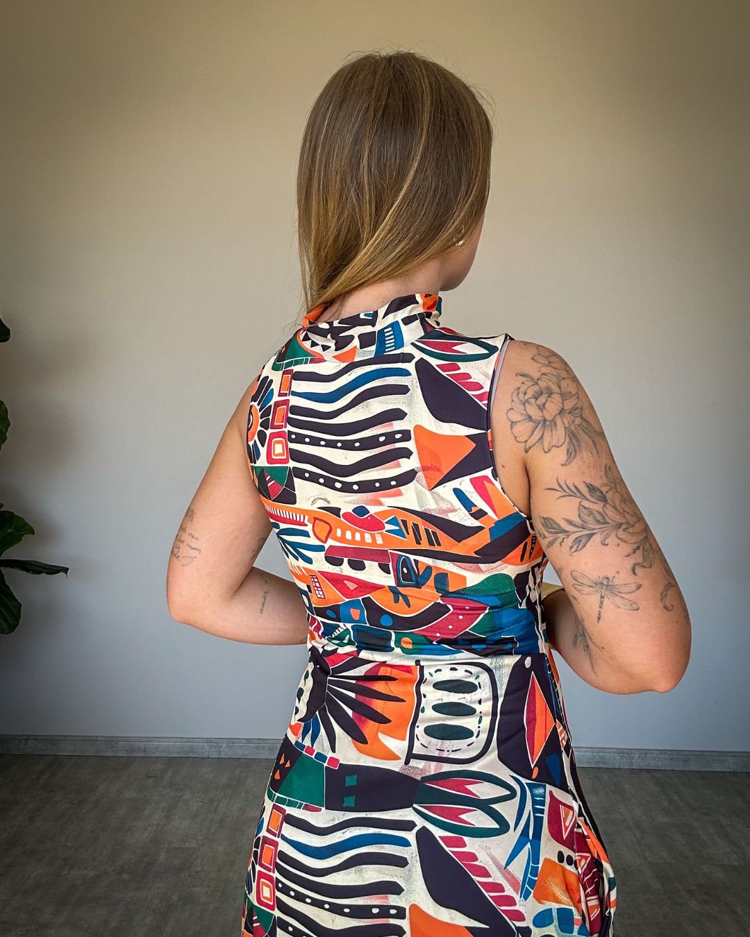 Vestido Estampado Fátima