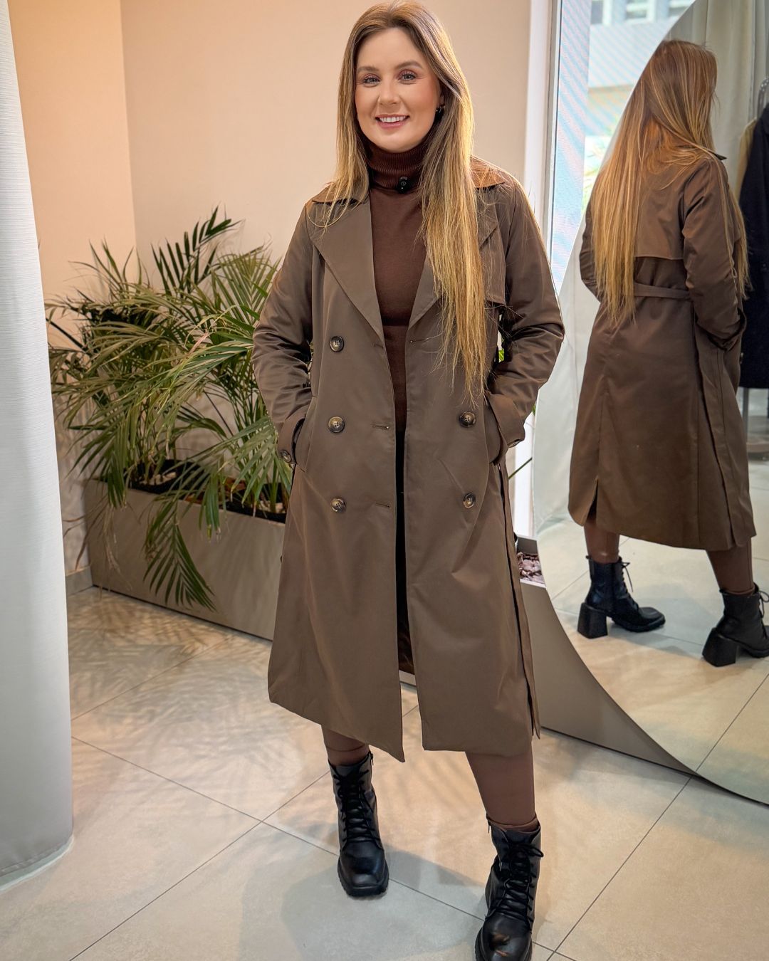 Trench Coat Longo Vienna