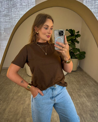 T-shirt Básica Golinha Alta