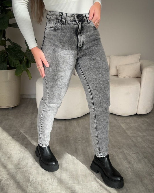 Calça Mom Jeans Estonada NXO