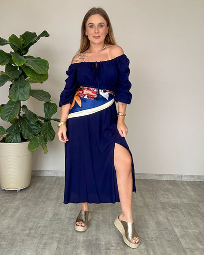 Vestido Ciganinha Manga Longa