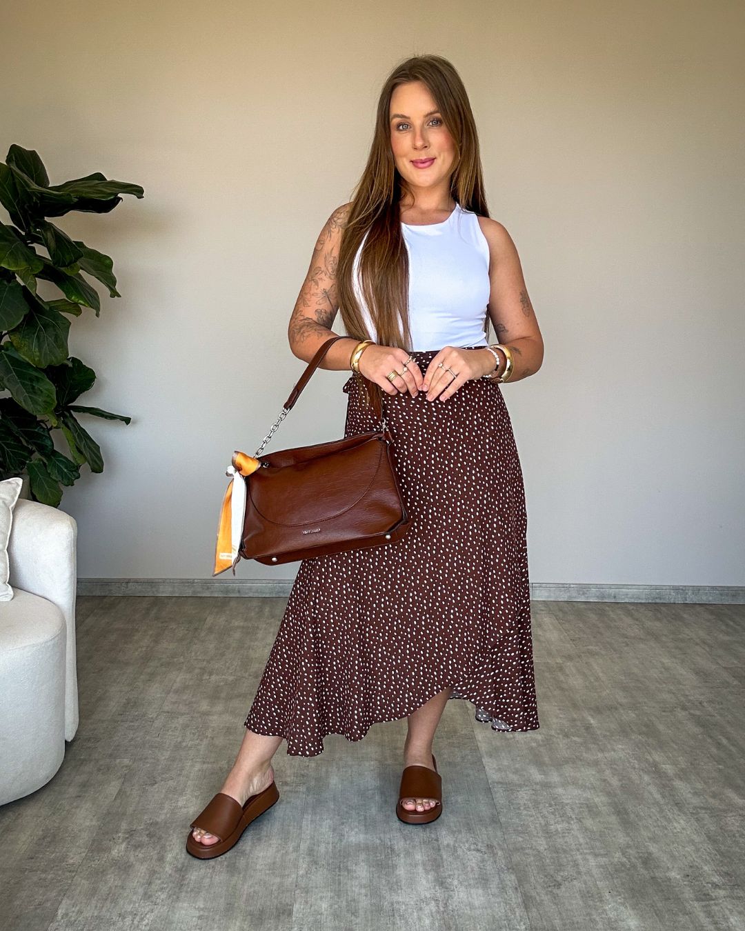 Saia Envelope Estampada