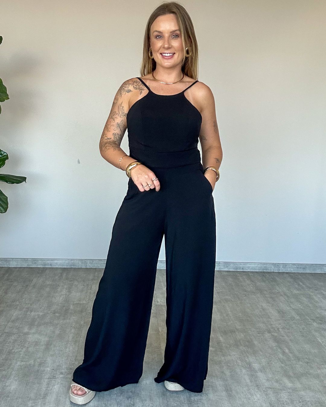 Conjunto Calça e Cropped Loren