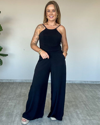 Conjunto Calça e Cropped Loren