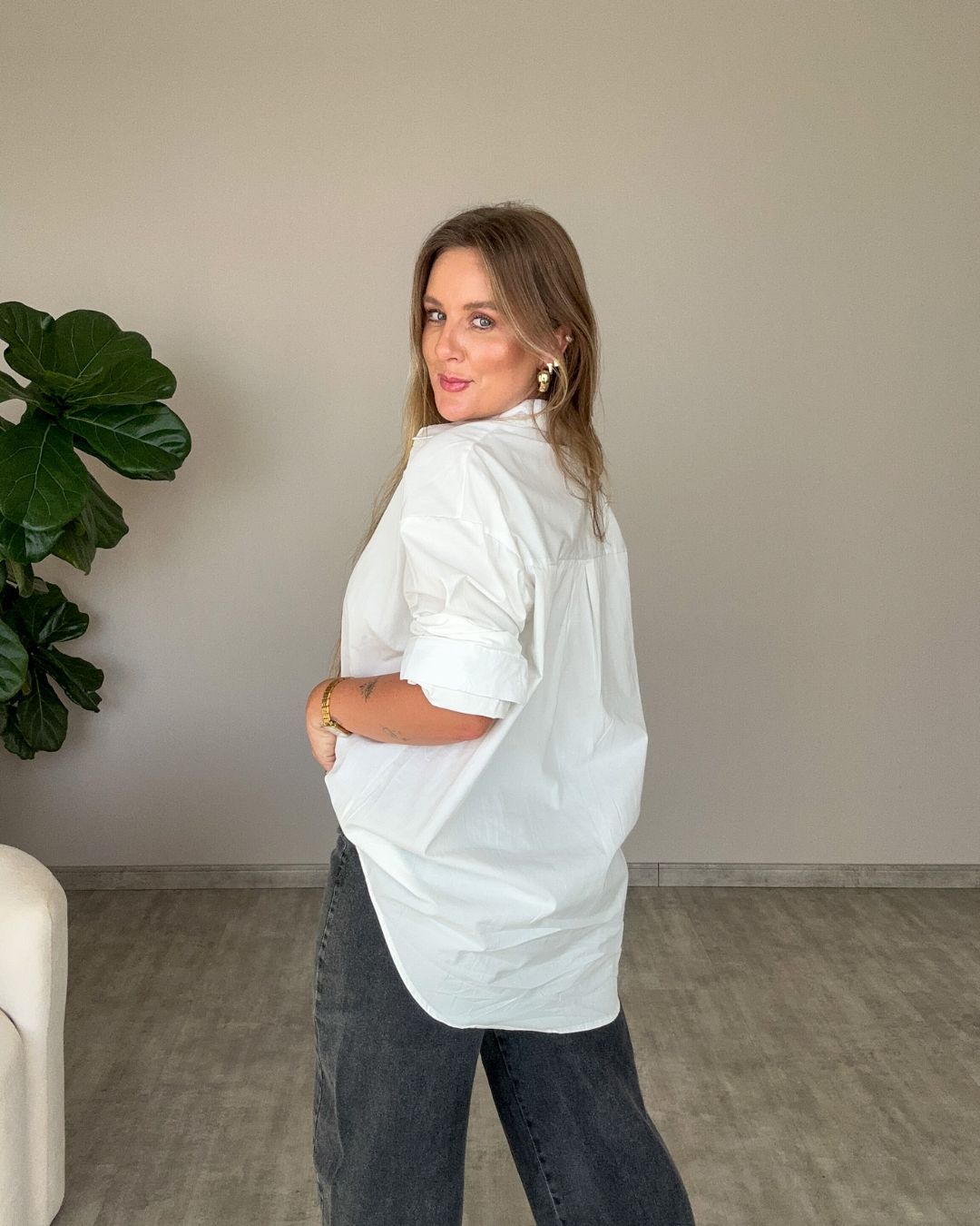Camisa Oversized Atemporal