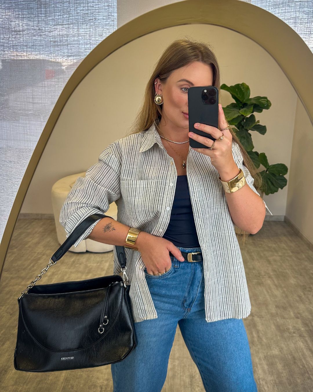 Camisa Listrada Manoela