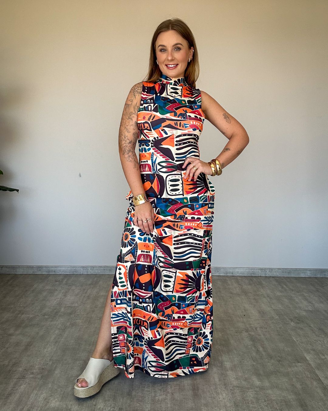 Vestido Estampado Fátima