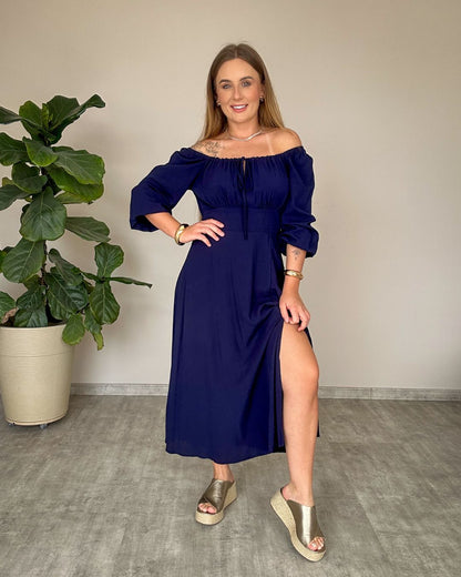 Vestido Ciganinha Manga Longa