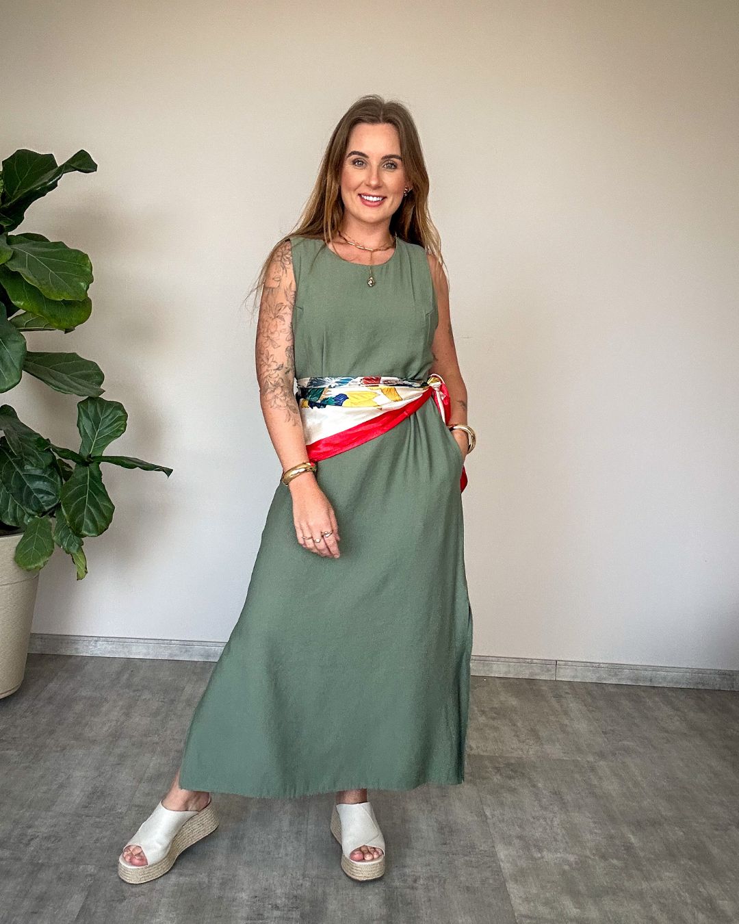 Vestido Regata em Alfaiataria