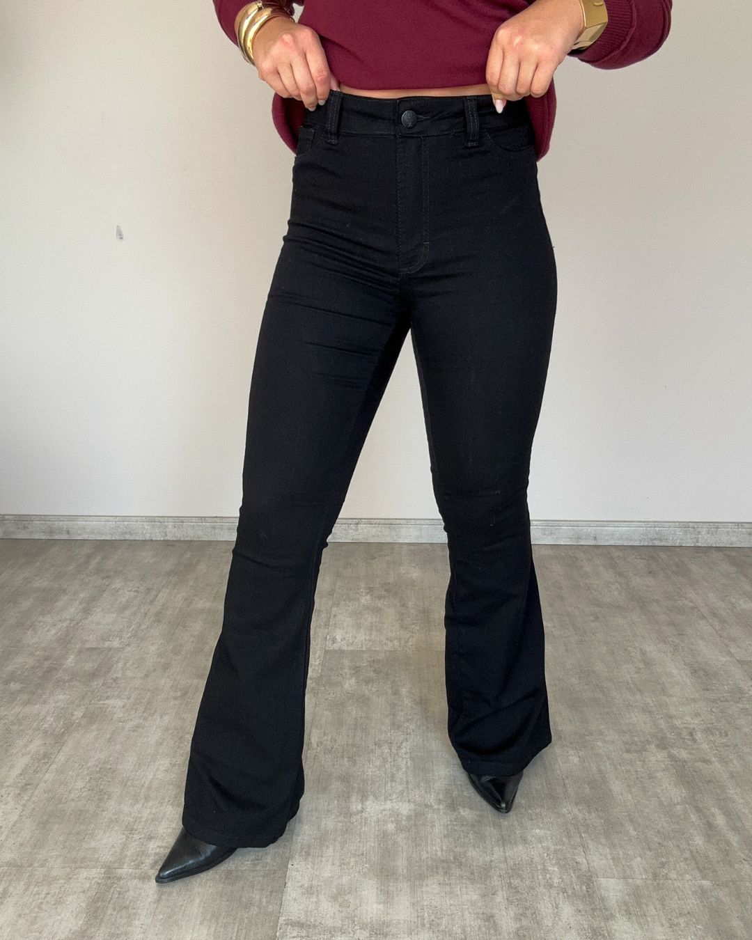 Calça Flare Preta Marta