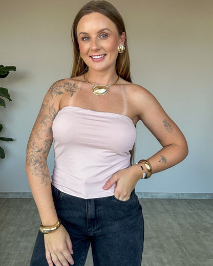 Top Faixa com Bojo Alongado