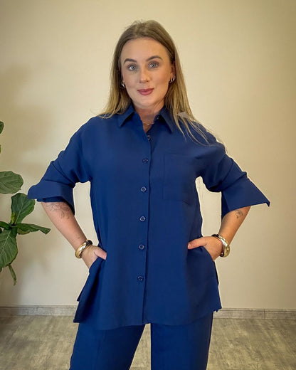 Camisa Elena Manga Longa