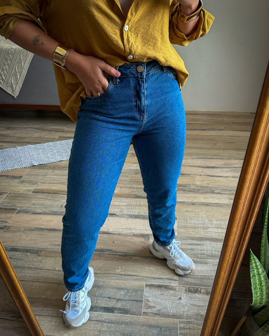 Calça Mom Sara