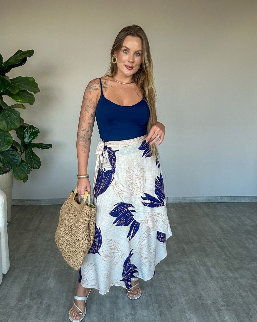 Saia Envelope Estampada