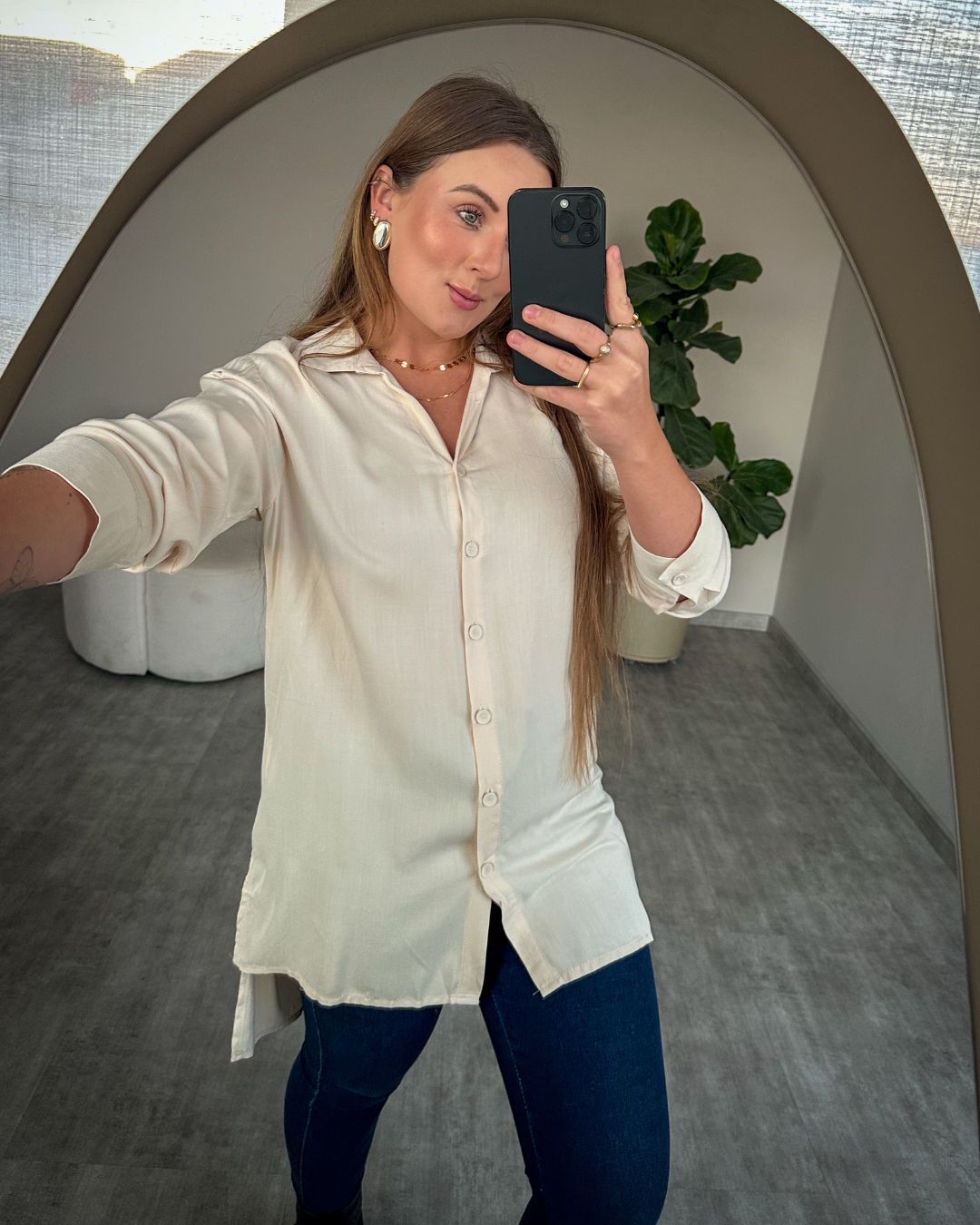 Camisa Alongada