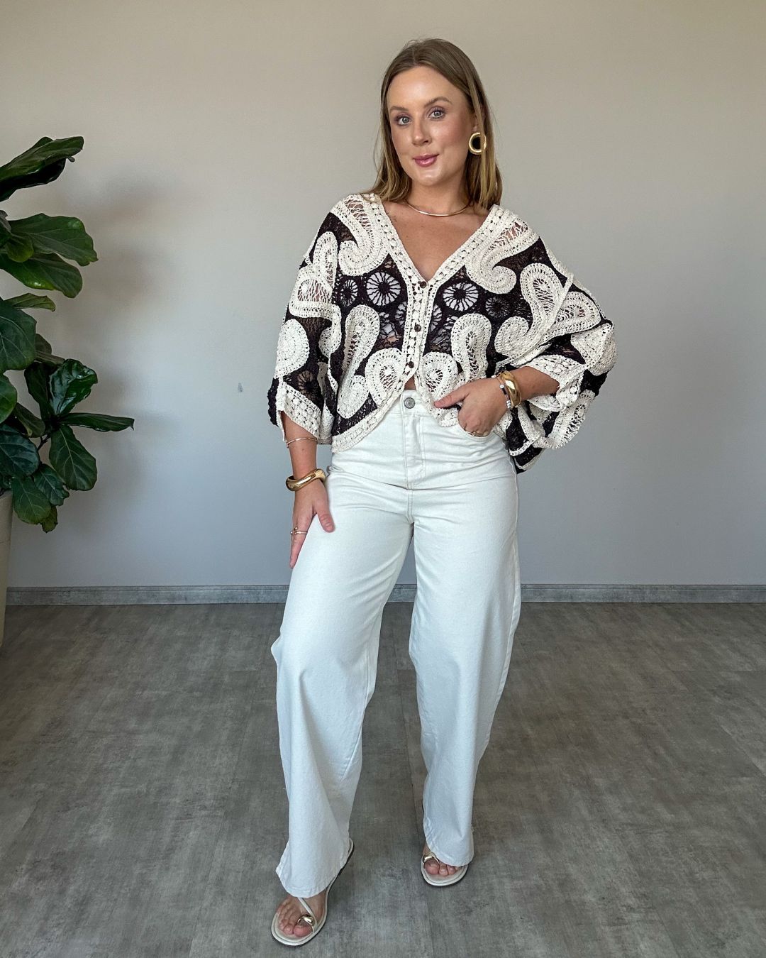 Kimono de Crochê Catarina