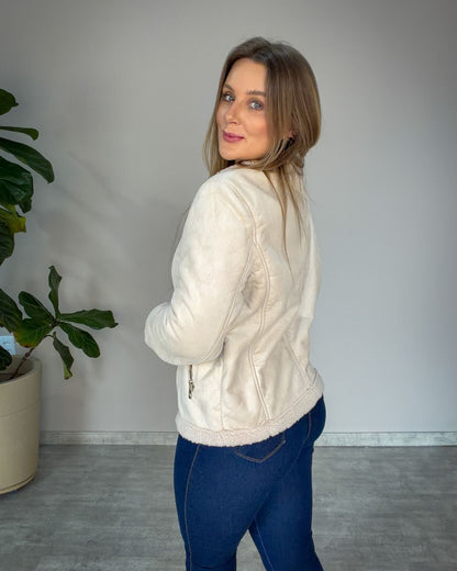 Jaqueta Suede Forrada Layla