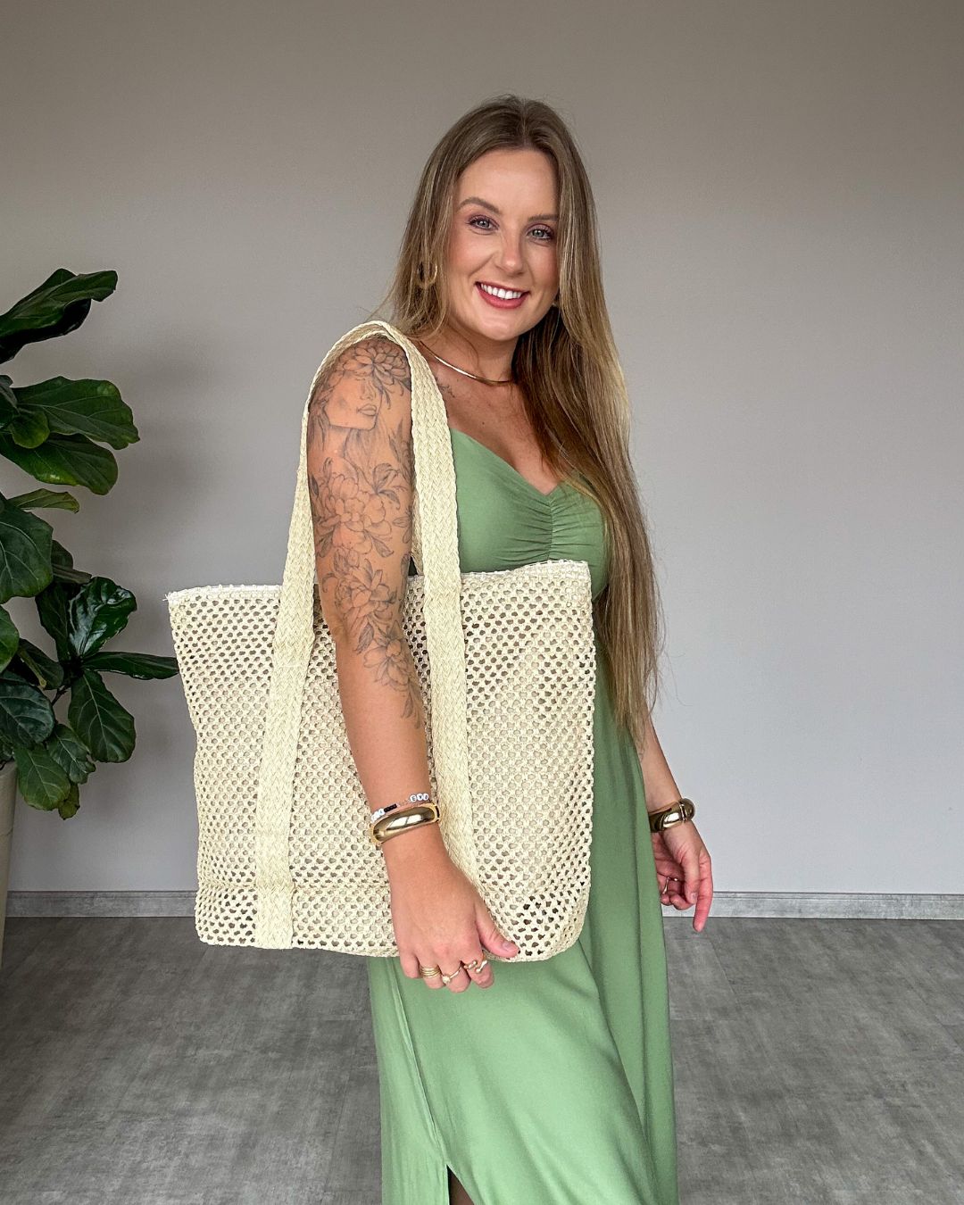 Bolsa de Palha Grande