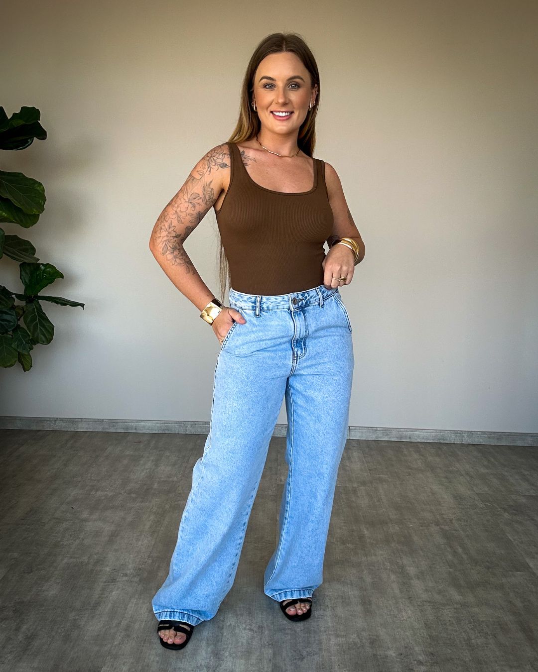 Body Canelado de Alta Compressão