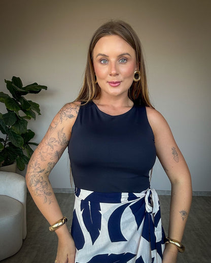 Blusa Regata em Poliamida Joaquina