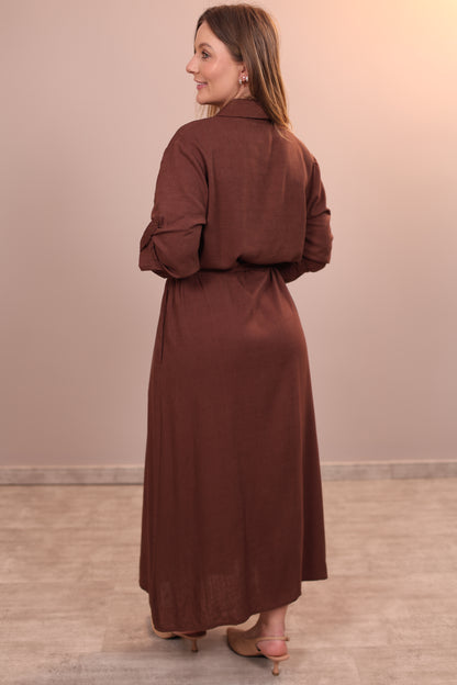 Vestido Chemise Longo