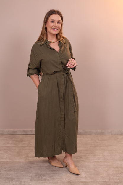Vestido Chemise Longo