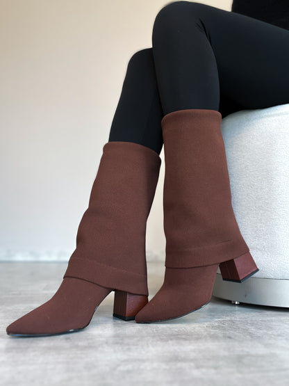 Bota Cano Longo de Lã