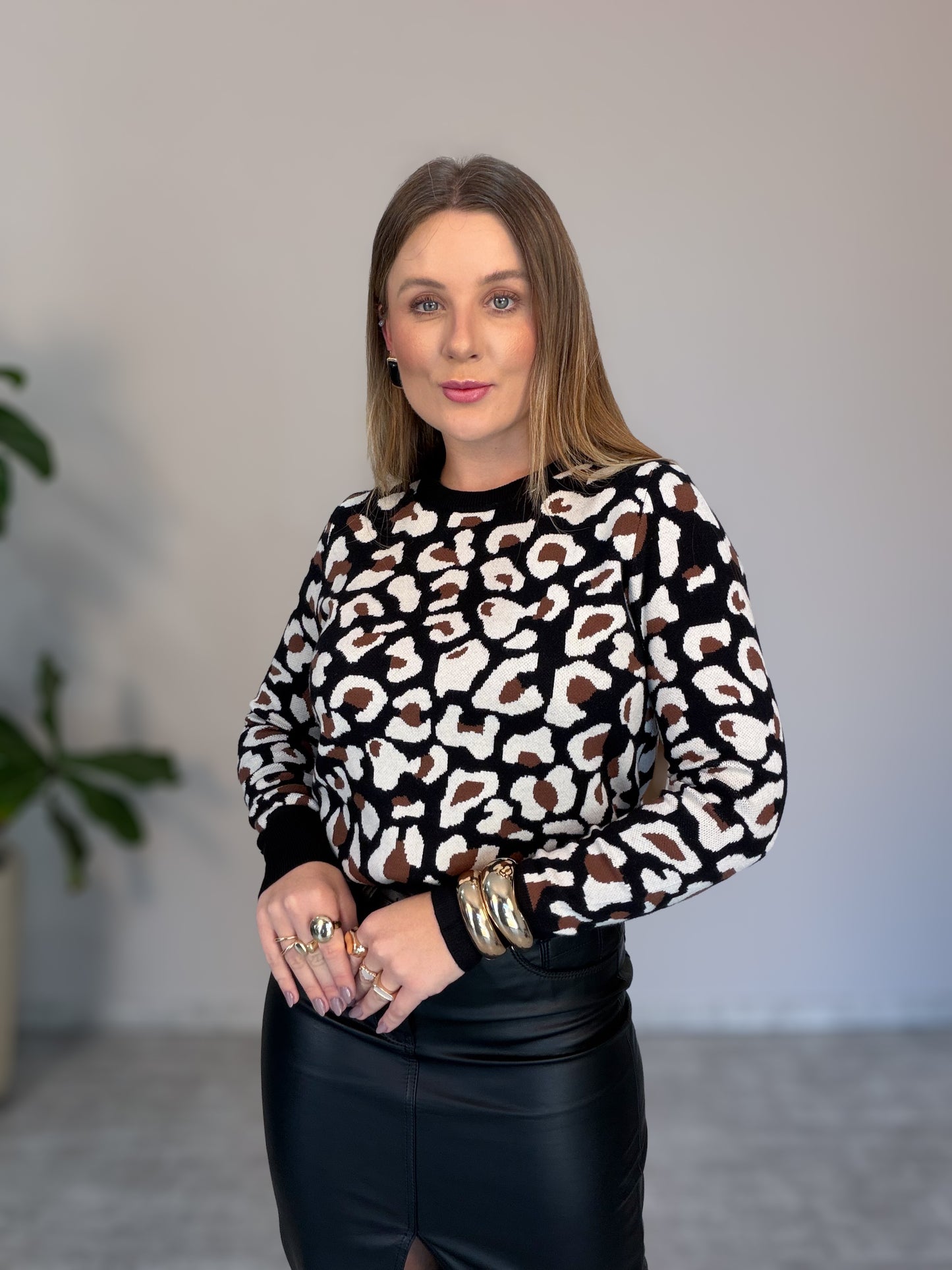 Blusão Wild Chic Animal Print