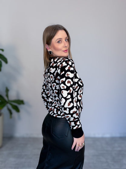 Blusão Wild Chic Animal Print