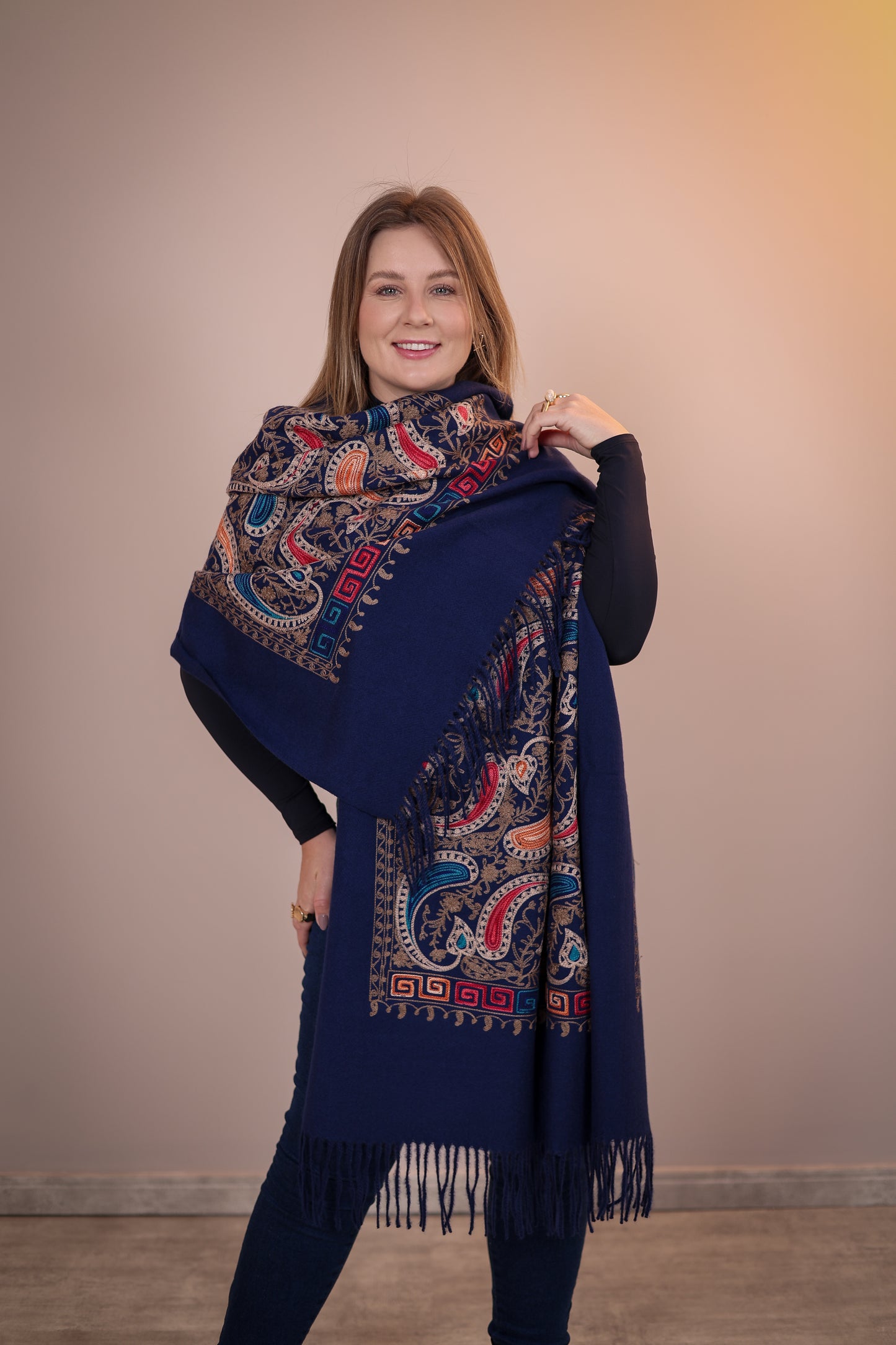 Pashimina Bordada Arabesque 9