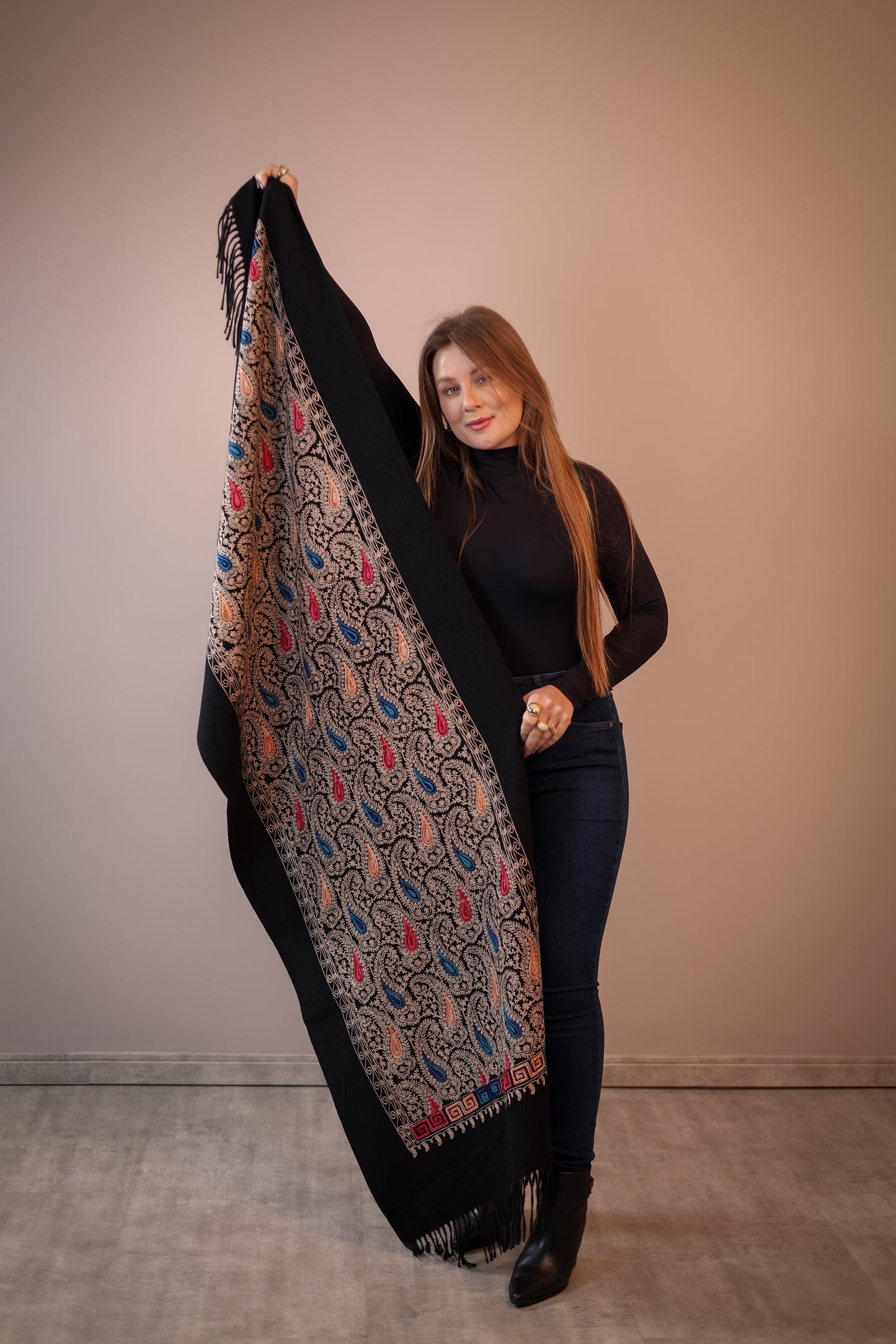 Pashimina Bordada Arabesque 9
