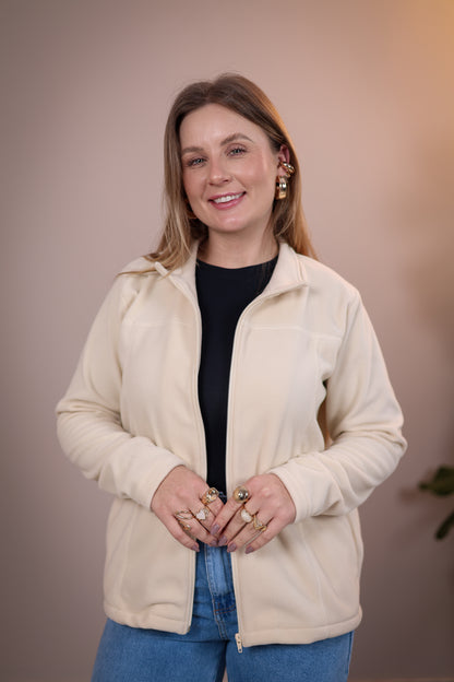 Jaqueta Fleece Pettenati Amanda