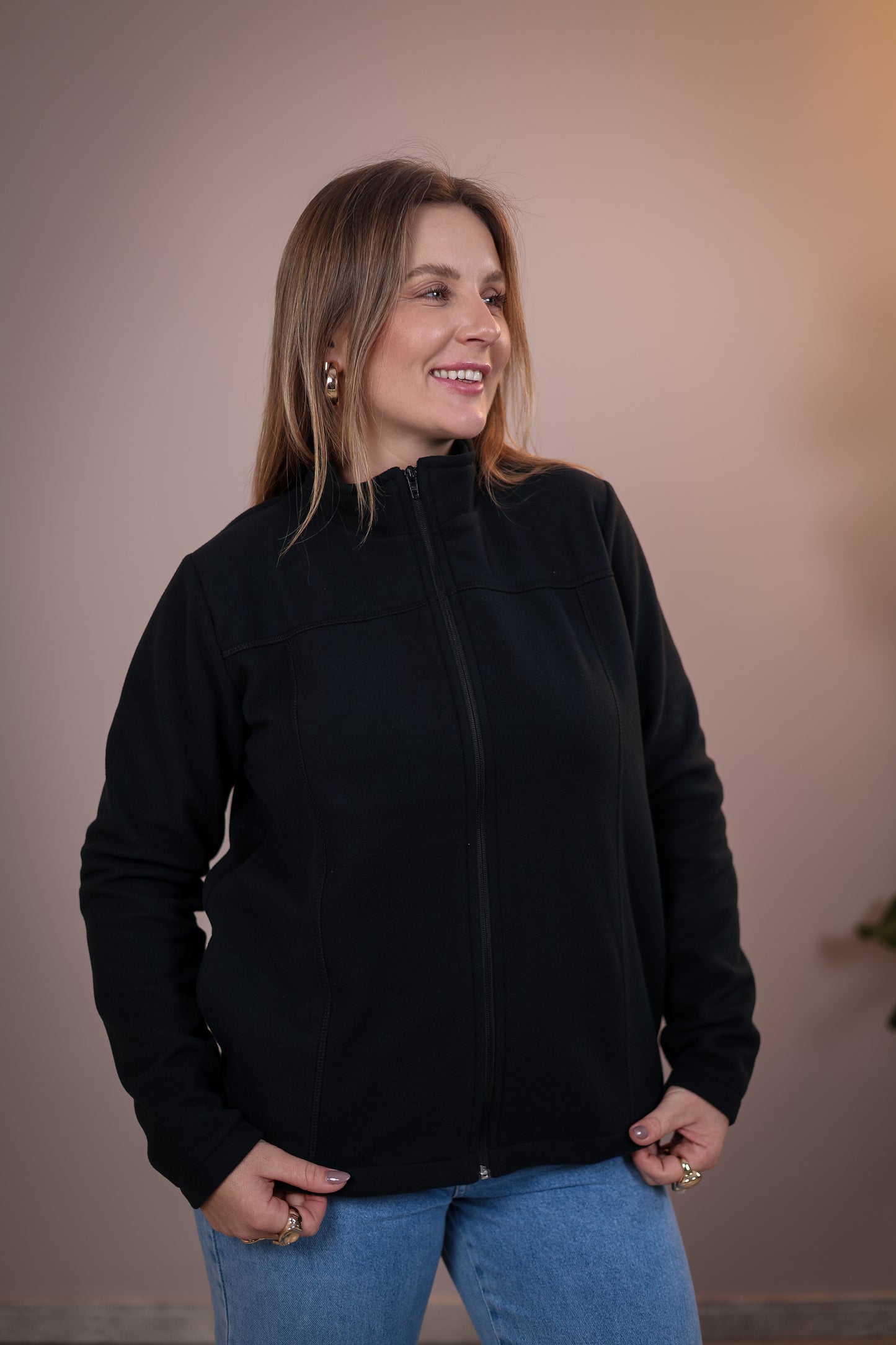 Jaqueta Fleece Pettenati Amanda