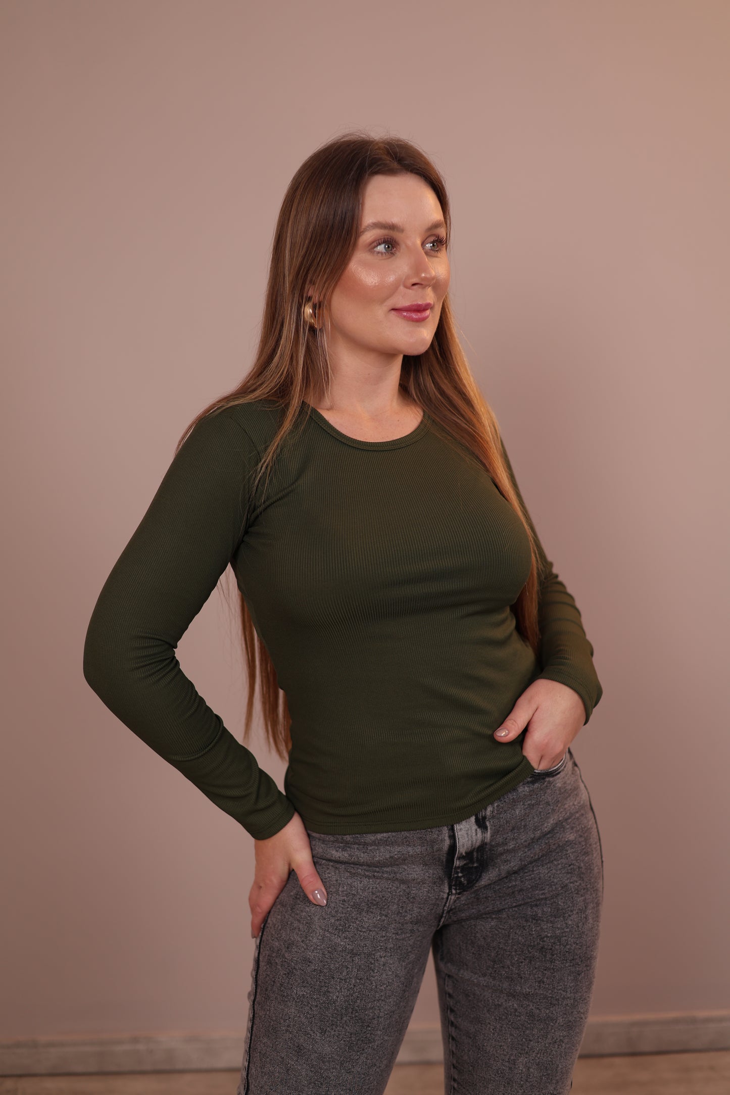 Blusa Canelada Térmica Sofia