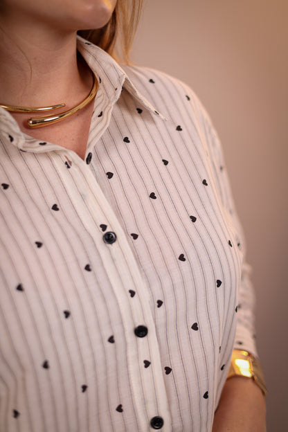 Camisa Listrada Lovers