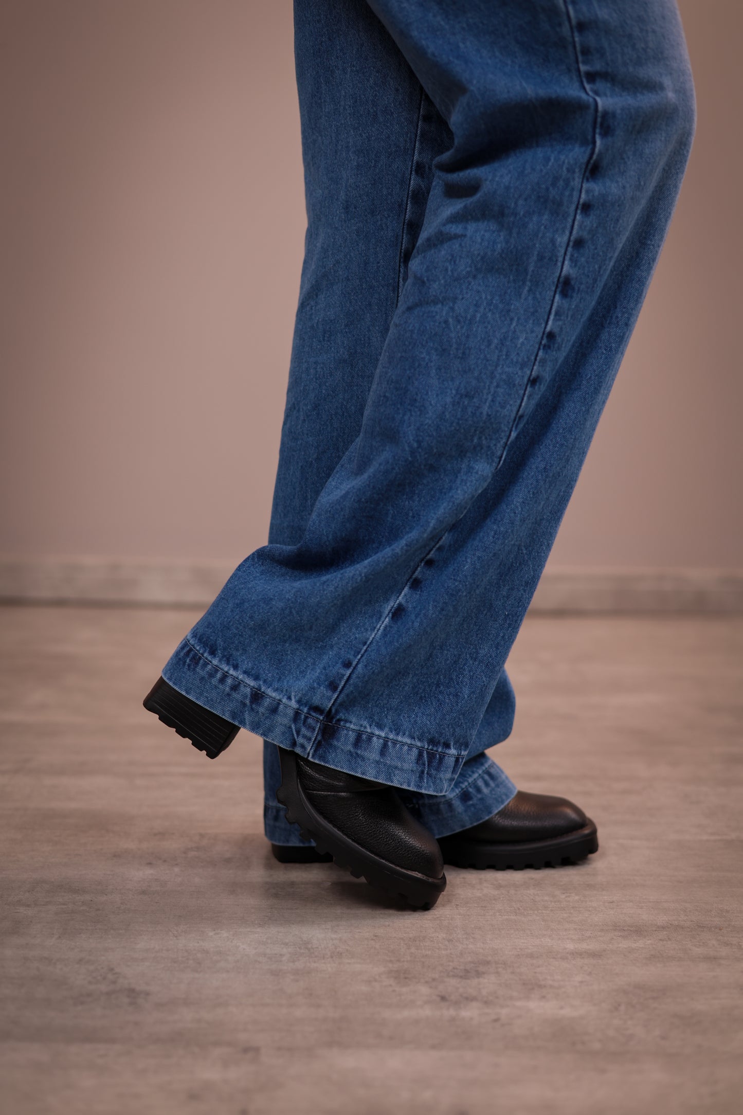 Calça Wide Leg Jeans