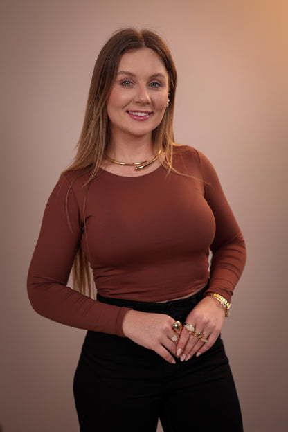 Cropped Poliamida